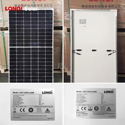 Солнечная панель Longi 545W 550W 555W 560W HI-MO5 182mm Mono PERC для фотоэлектрической установки с хорошей стоимостью