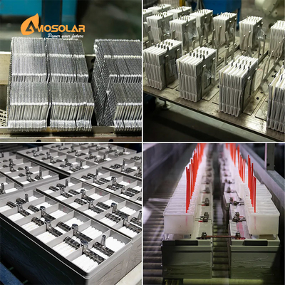 3000 Цикл Жизни GEL Свинцово-кислотная батарея 12В 100AH для глубокого цикла солнечной системы хранения