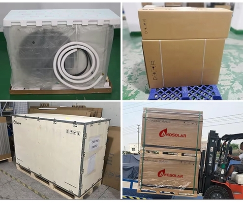 9000btu 12000btu 18000btu 24000btu Домашний солнечный кондиционер с солнечной панелью