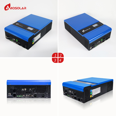 OEM поддерживается Amosolar 5kw 48v Off Grid Солнечная система с Wifi и Mppt зарядное устройство 13 кг