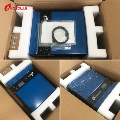 OEM поддерживается Amosolar 5kw 48v Off Grid Солнечная система с Wifi и Mppt зарядное устройство 13 кг