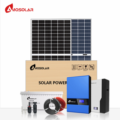 OEM поддерживается Amosolar 5kw 48v Off Grid Солнечная система с Wifi и Mppt зарядное устройство 13 кг