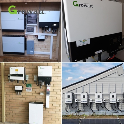 IP65 защищенный Growatt SPH 8000TL3 BH-UP MPPT гибридный солнечный инвертор для трехфазного выхода