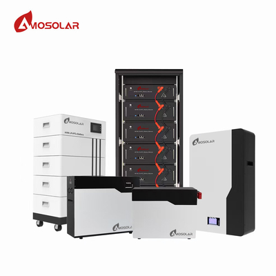 Опыт 100% зарядного коэффициента с Amosolar 48V 100Ah 150Ah 200Ah литий-ионный аккумулятор