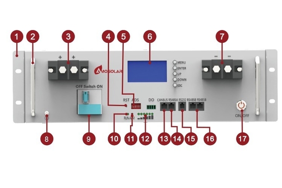 48В 200AH LiFePO4 аккумулятор LFP аккумулятор 10kwh Power Wall для солнечной системы вне сети