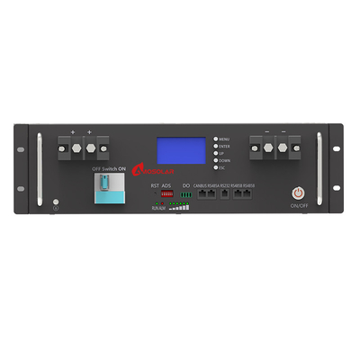 100Ah 200Ah Литий-ионные Lifepo4 батареи для Amosolar Rackmount Солнечный аккумулятор 48V