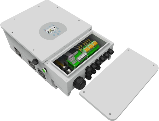 Deye 12kw 16kw однофазная гибридная солнечная система хранения с низковольтной литийной батареей
