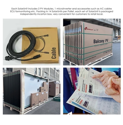 Контроллер MPPT Amosolar 1000W 600W 800W SolarUnit для дома на балконе солнечной фотоэлектрической системы