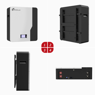 Amosolar 5Kw 10Kw 48V 51.2v 100Ah 150Ah 200Ah Power Bank Литий-ионная батарея для солнечной энергии