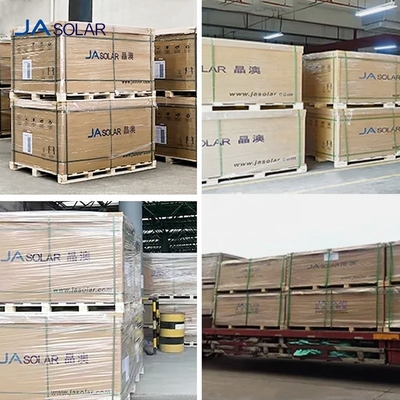 166ммx166мм 144 ячейки JAM72S20 400w 420w 450w 500w 550w 600w 670w Черный N Type 0BB Солнечные батареи для дома