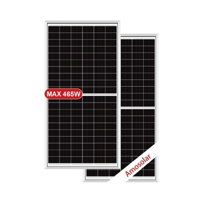 Amosolar 2022 Half Cell Solar Panel 24V 500W Полный набор и IP68 коробка соединения