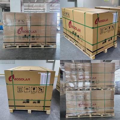 Amosolar 2022 Half Cell Solar Panel 24V 500W Полный набор и IP68 коробка соединения