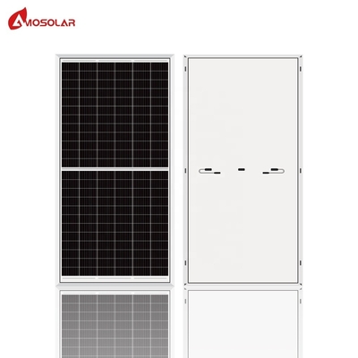 Двухстеклянные Амозолярные панели 9bb Half Cell 1000w для солнечной энергетики Mono Perc