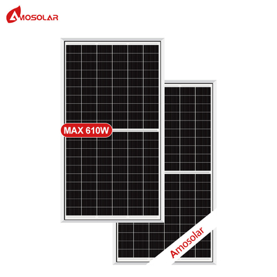 Ключевая коробка IP68 Amosolar 120 Солнечные элементы 580w 585w 595w 600w 610w Солнечная панель