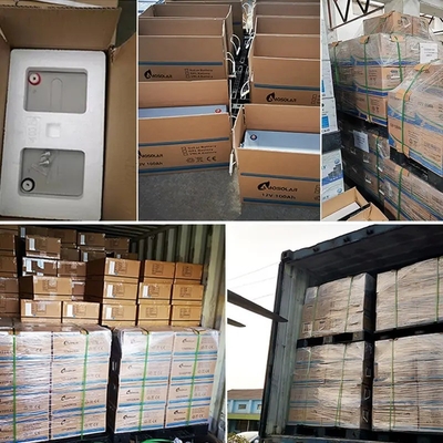 Amosolar 12V/24V/36V/48V глубокий цикл гель батарея 100ah 200ah 300ah 400ah для солнечной энергии