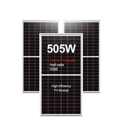 Солнечная батарея класса А Amosolar Mono 490w 500w 505w Солнечная панель для солнечной энергетической системы