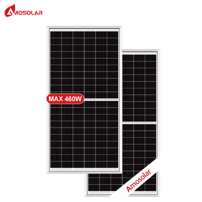 Монокристаллическая солнечная панель AMOSOLAR A класса 48V 450w 460w для OEM заказов HJT элементы