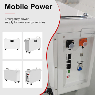 6000 Жизненный цикл LiFePO4 51.2V 10kWh/15kWh Мобильная солнечная система