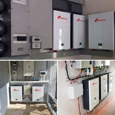 48V/51.2V литийная батарея с безопасным материалом и легкой установкой