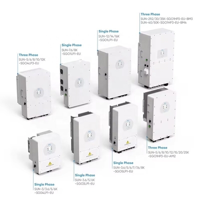 Deye 24v 48v 5kw 6kw 8kw 10kw Sun-5k-sg03lp1-eu и Sun-8k-sg01lp1-eu Гибридный инвертор для дома
