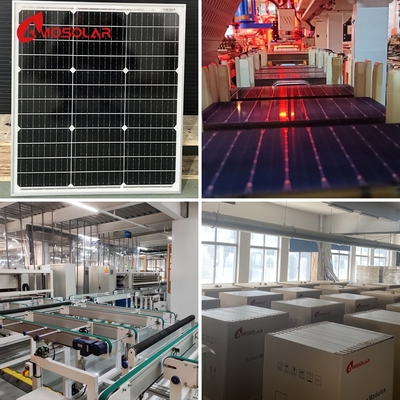 Монокристаллическая солнечная панель небольшого размера 20W 30W 40W 50W 55W 60W с IP67 соединительной коробкой