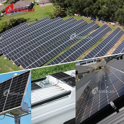 Монокристаллическая солнечная панель небольшого размера 20W 30W 40W 50W 55W 60W с IP67 соединительной коробкой