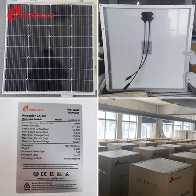 AS100M6-32 Солнечная панель 18V 160W Модуль 100W 120W 150W 200W 250W 300W Напряжение открытой цепи