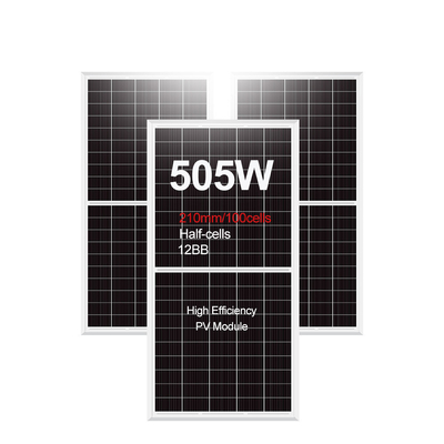 Обновите свою фотоэлектрическую установку на 485w 490w 495w 500w 505w солнечные панели от сертифицированного