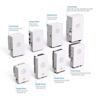Deye 5kw 6kw 7.6kw 8kw SUN-5K-SG01LP1 Гибридный инвертор для фотоэлектрических систем ЕС