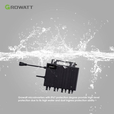 Солнечные батареи Growatt и гибридный солнечный инвертор мощностью 800 Вт 2400 Вт 3000 Вт для солнечной системы в сети