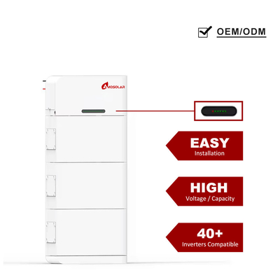 Amosolar LiFePO4 ESS Батарея высокого напряжения 307V 512V 100Ah