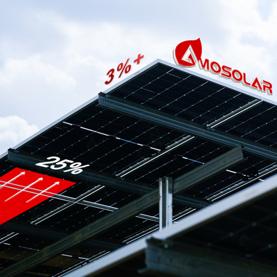 Система солнечной энергетики Амосолярные панели N-типа Half Cut 565w 570w 580w 585w 590w Моно солнечные панели