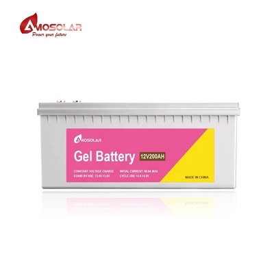 12V 48v 50Ah 100Ah 150Ah 200Ah 250Ah Гелевая батарея для солнечной системы хранения