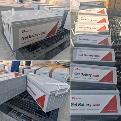 12V 48v 50Ah 100Ah 150Ah 200Ah 250Ah Гелевая батарея для солнечной системы хранения