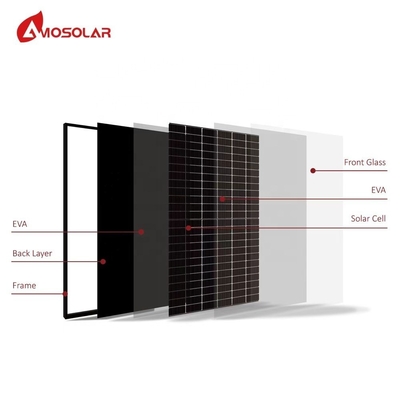 Монокристаллическая солнечная панель Amosolar 440W 450W 460W 1000W с коробкой соединения IP68