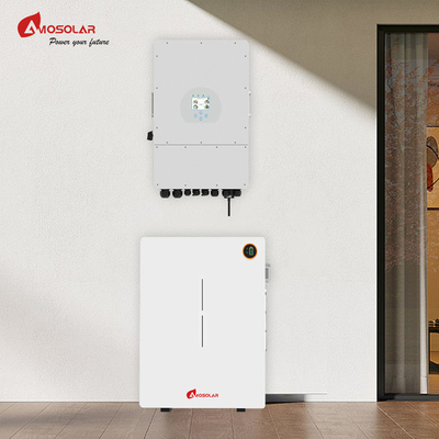 Домашняя литийная батарея на стенке 5wkh 10kwh 15kwkh с встроенным BMS и ЖК-дисплеем