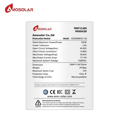 460W 480W 500W 550W 580W 650W Все черные солнечные панели с сертификатом CE TUV INMETRO ETL