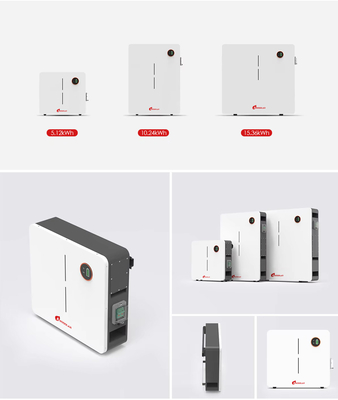 CAN коммуникационный порт Amosolar 48v 51.2v 100ah 200ah IP65 настенный литийный аккумулятор