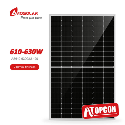 2172*1303*35мм Панель Размеры 120 6*20 Клетки N-типа 610W 620W 630W Солнечные панели