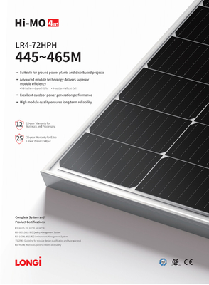 IP68 Показатель соединительной коробки Longi Trina JA Jinko 600W 550W 450W 660W 700W Солнечная панель с 25