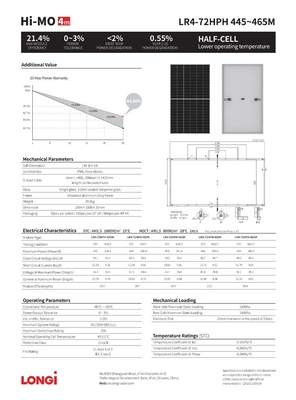 Longi HiMO 7 Двойная стеклянная солнечная панель 610w 620w 585w 595w 605w для солнечной энергетической системы