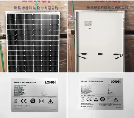 Longi HiMO 7 Двойная стеклянная солнечная панель 610w 620w 585w 595w 605w для солнечной энергетической системы