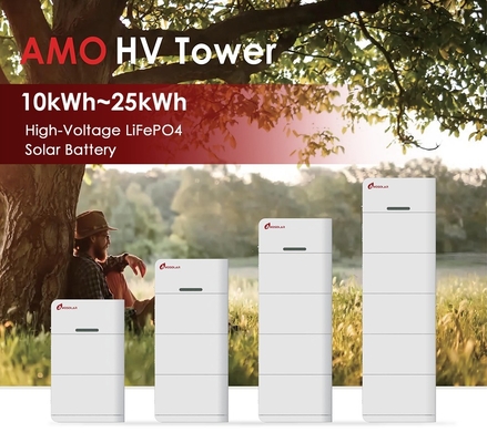 Amosolar Household High Voltage Lithium Battery Pack с диапазоном выходной мощности 10-20 кВтч