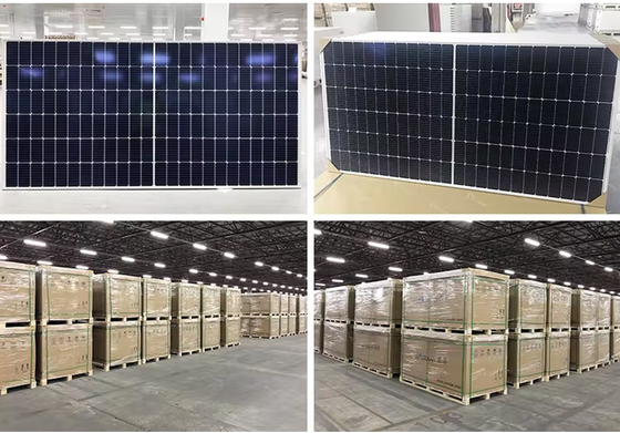 Анодированная алюминиевая сплавная рама 560-600W JA Trina Longi Mono Solar для домашнего солнечного