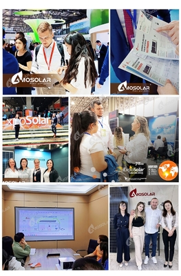 Амосоларный домашний литийный аккумулятор 15 кВт/ч 20 кВт/ч 25 кВт/ч Высоковольтная энергия Продолжительность службы