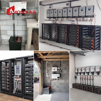 LiFePO4 48V 51.2V Литий-ионный аккумулятор 100Ah 200AH глубокий цикл LFP с компонентами