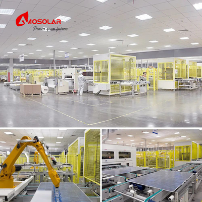 Amosolar Half Cut 182mm Cell 565w 570w 575w 580w 585w 590w фотоэлектрическая панель для солнечной системы