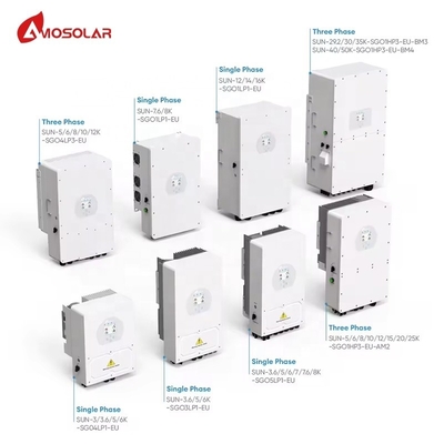 Гибридный инвертор SUN-3.6/5/6K-SG03LP1-EU с частотой выхода 50/60Hz