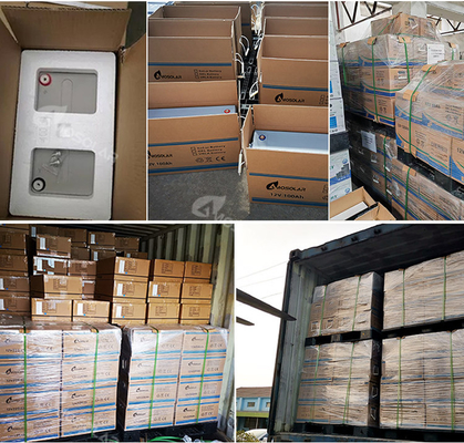 Amosolar 12V/24V/36V/48V 100Ah 150Ah 200Ah свинцово-кислотные батареи с соотношением зарядки 1C