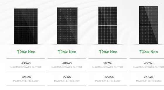 Стекло 2.0 мм и HJT двусторонняя солнечная панель 550w 700w 630w 610w 585w 620w 580w от Jinko